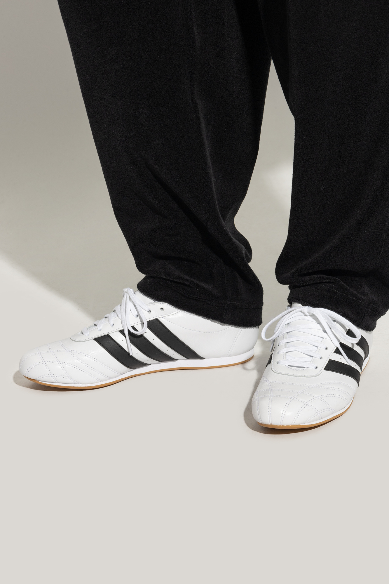 White Sports shoes Taekwondo Lace W ADIDAS Originals